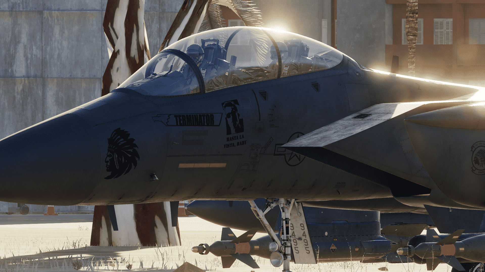 F-15E Strike eagle SJ 89-495 "Terminator"