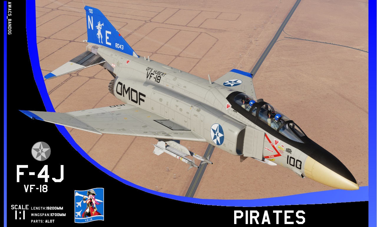 Ace Combat - VF-18 "Pirates" F-4J Phantom Pack
