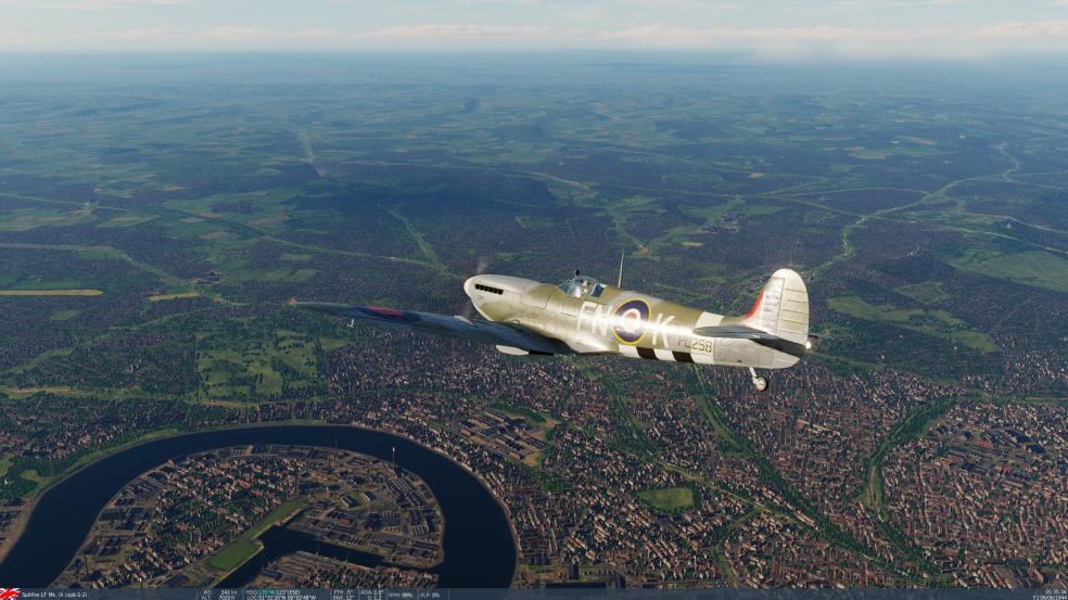 Spitfire MkiX PL258 Norwegian Spitfire Foundation