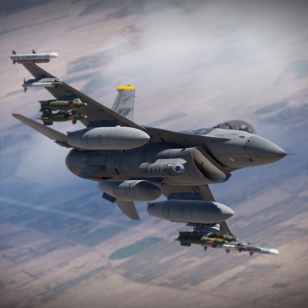 Alternative USAF F-16C Briefing Image