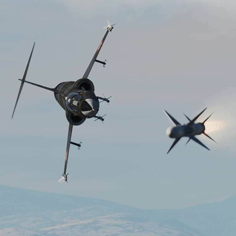 AIM-7E for Standalone VSN F-104C