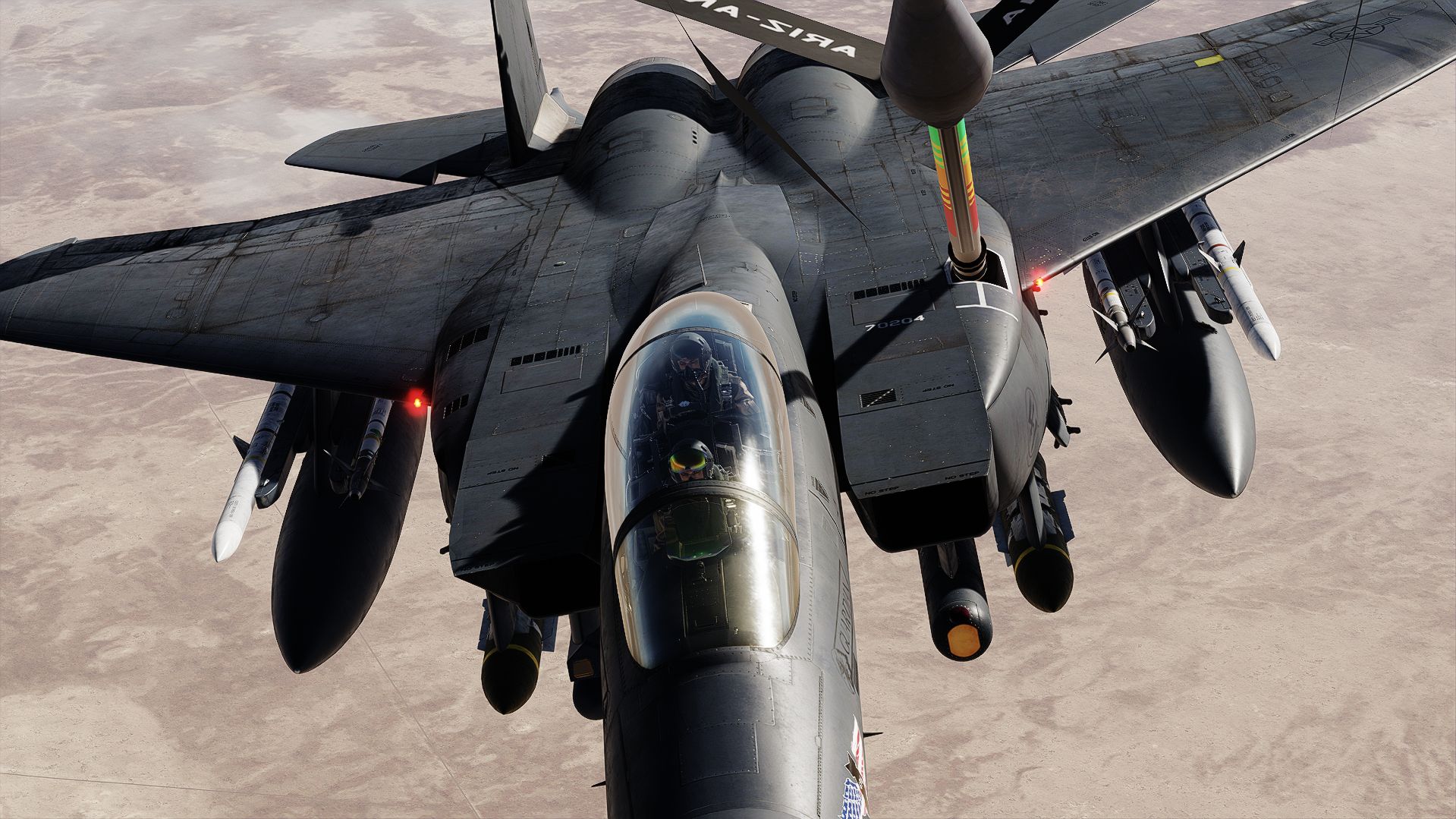 USAF 87-204 "GUARDIAN" - 389th "Thunderbolts"  - REWORKED