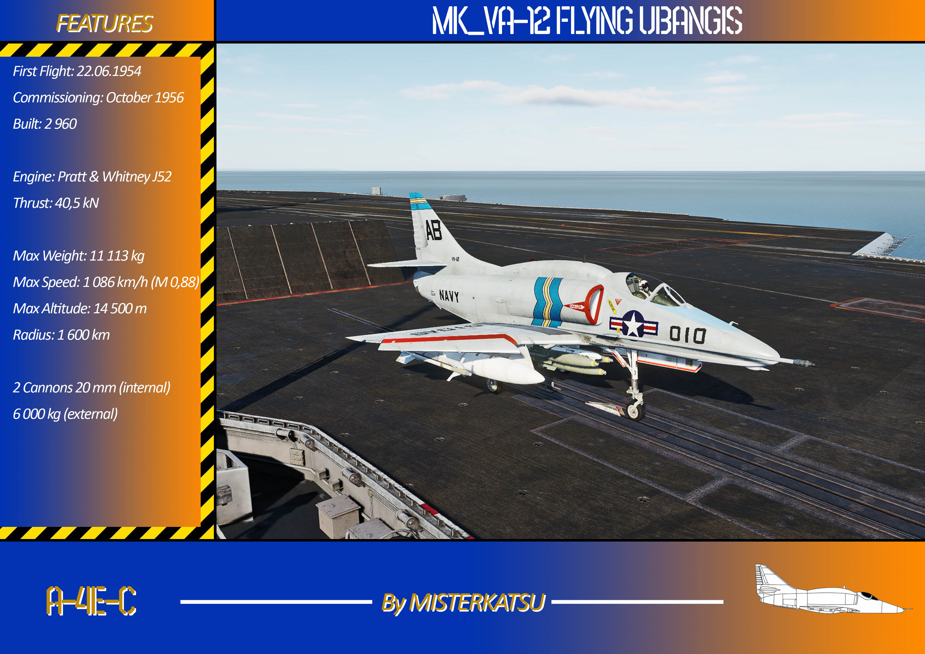A-4E-C - VA-12 FLYING UBANGIS