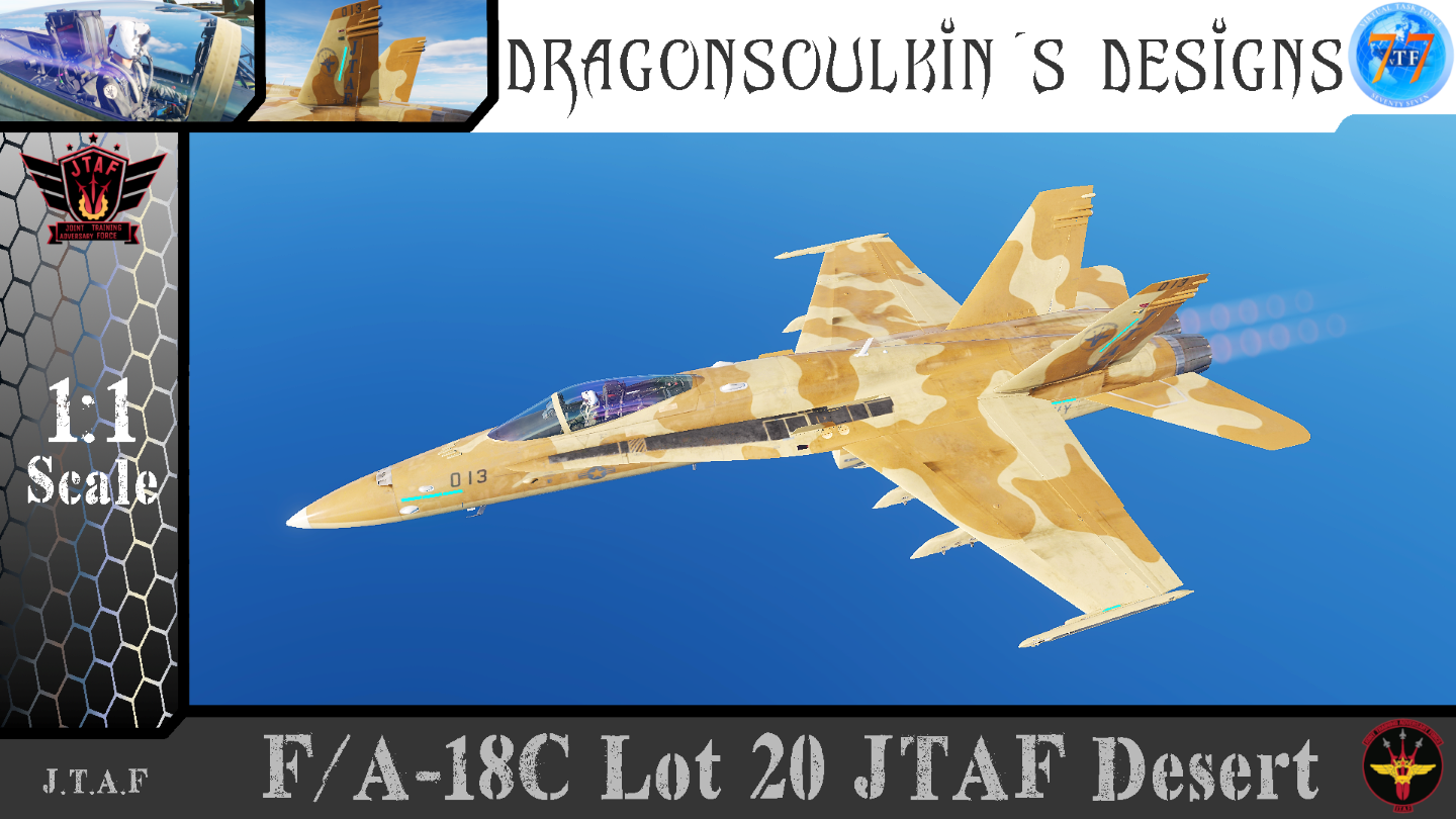 (Fictional) F/A-18C JTAF Desert