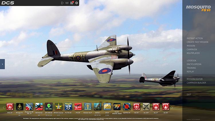 Mosquito Menu & Loading Screen Wallpaper Theme
