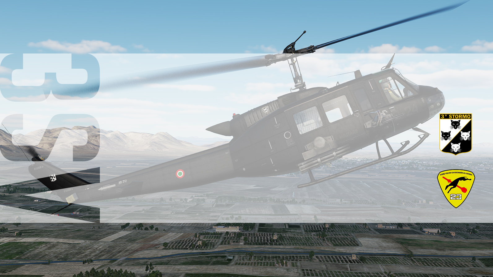 UH-1H "BlackOPS" AMI 3° Stormo 23° Gruppo (fictional) UPDATED 2.0