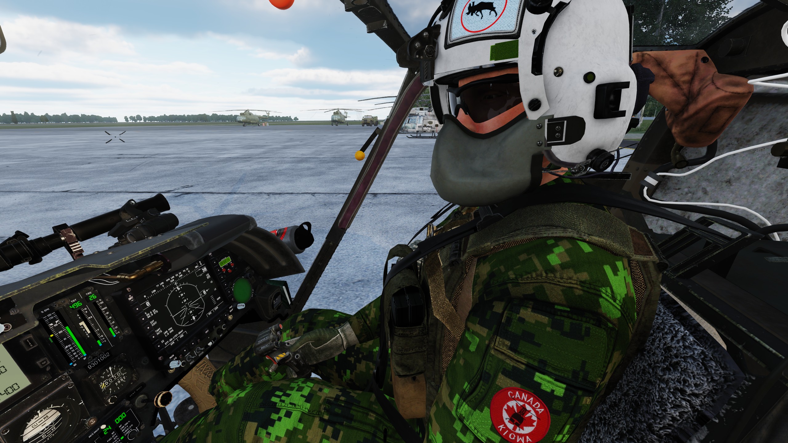 Cdn Forces CH-136 Kiowa (fictional)