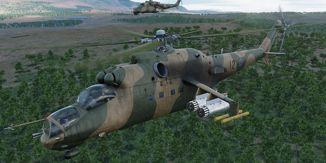 Fictional South African 80's skins for the Mi-24P