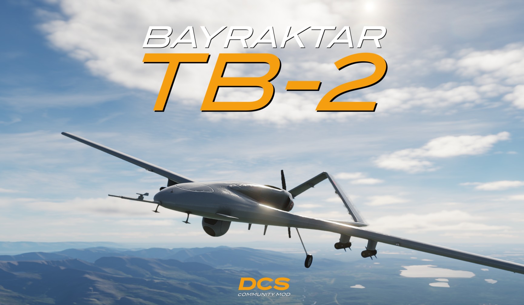 Flayable Bayraktar TB-2 MOD w/ Control Station v1.0 & MAM-L
