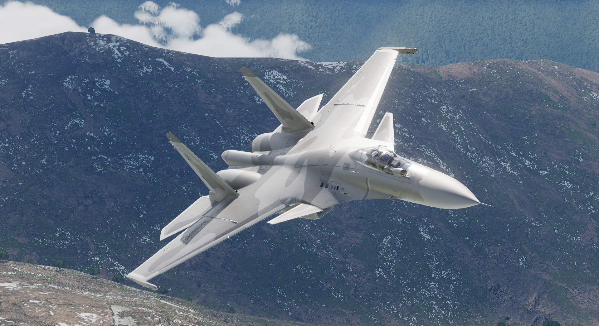 Su-33 PLANAF 歼-20 通用迷彩 (虚构) / J-20 Common Camo (Fictional)        v1.1