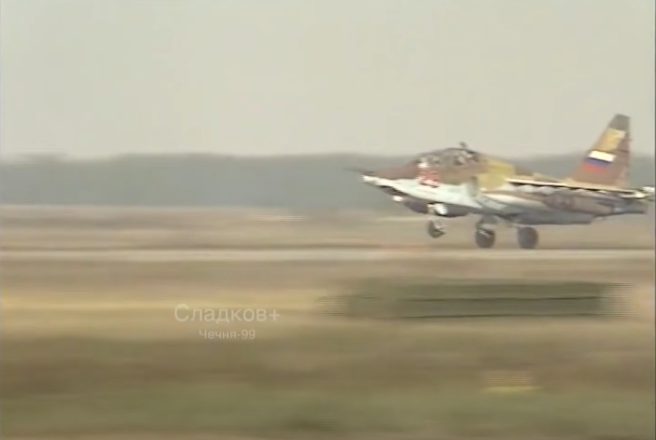 Су-25УБ Чечня 1999