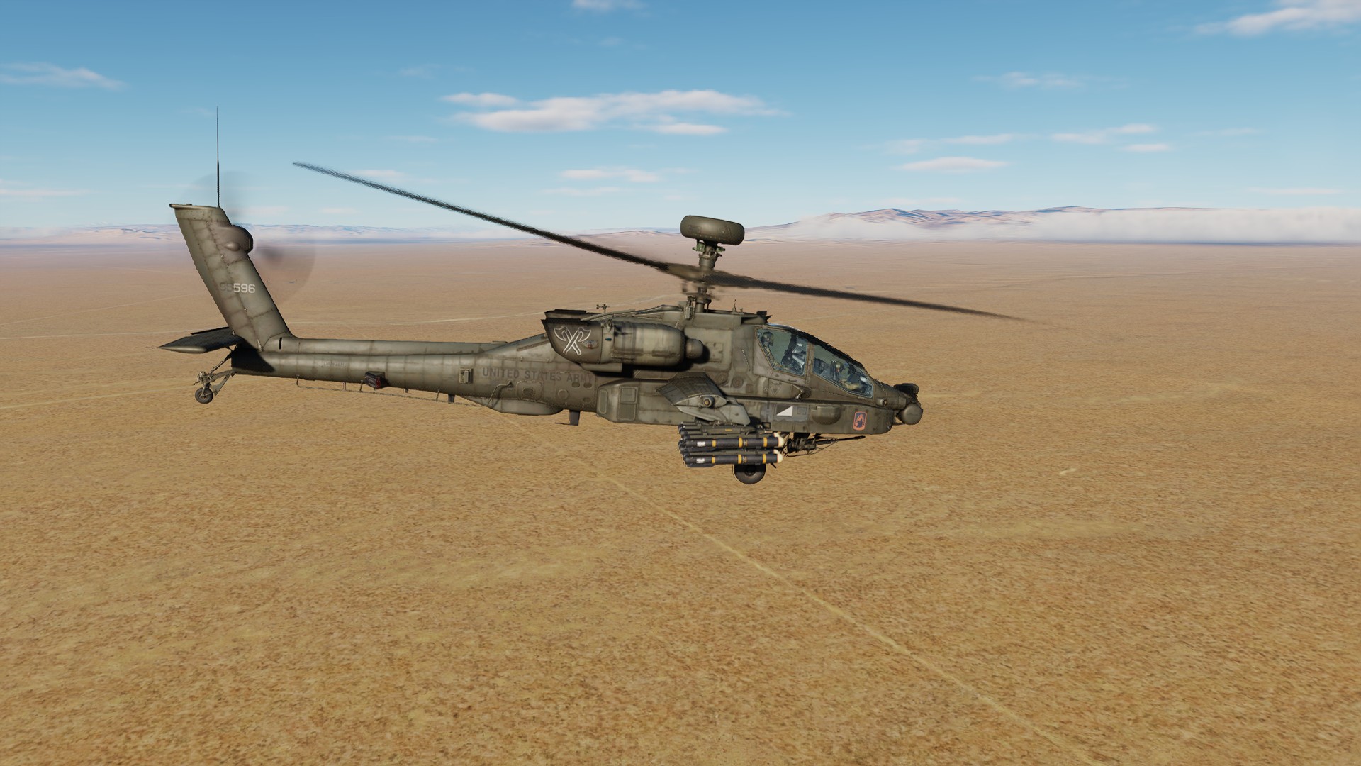 AH-64D vs. Shaheds in the Nevada Test & Training Range (NTTR, aka Nellis)