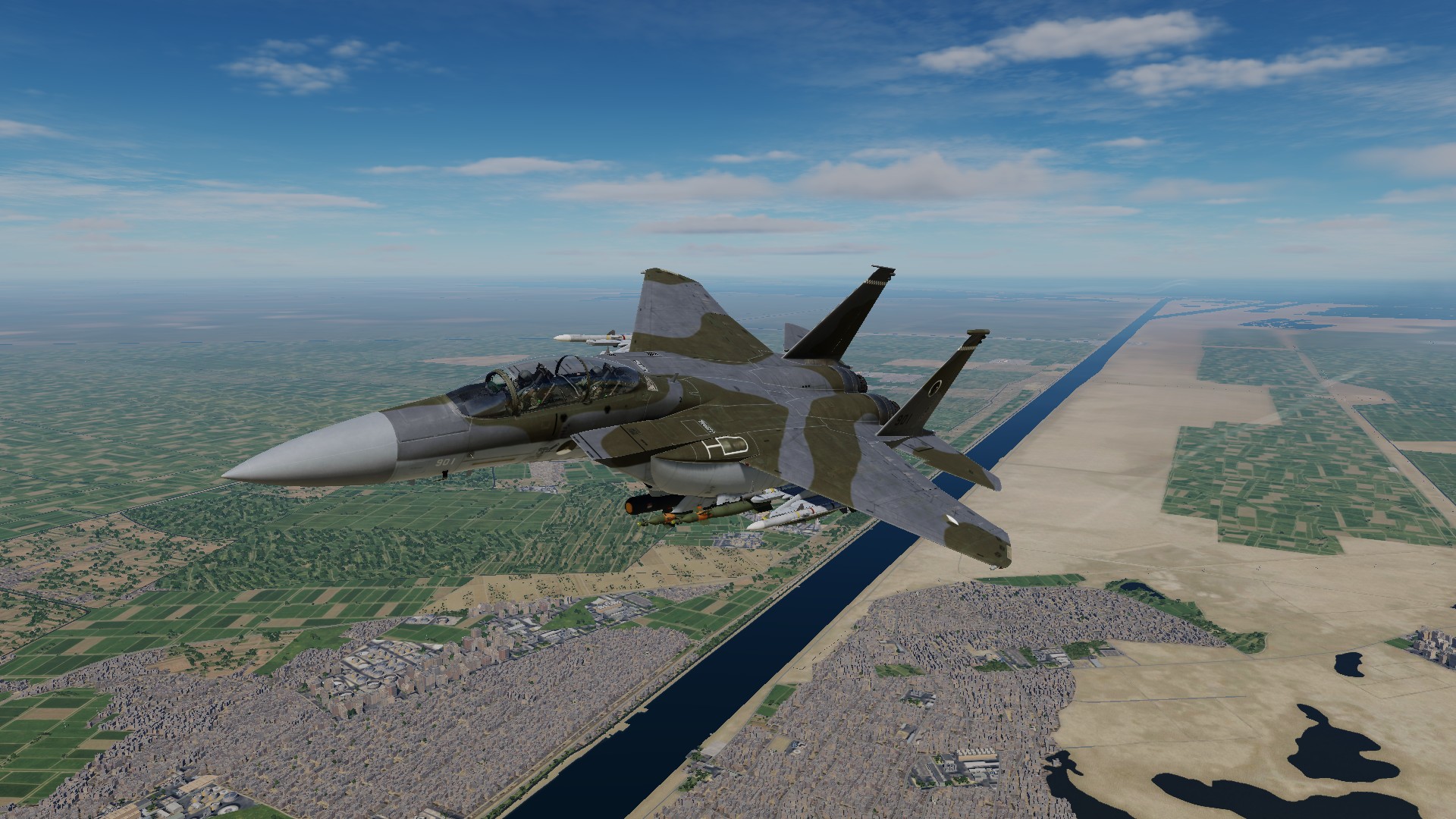 Royal Netherlands Airforce F-15E - 311 Squadron Clean (Fictional)