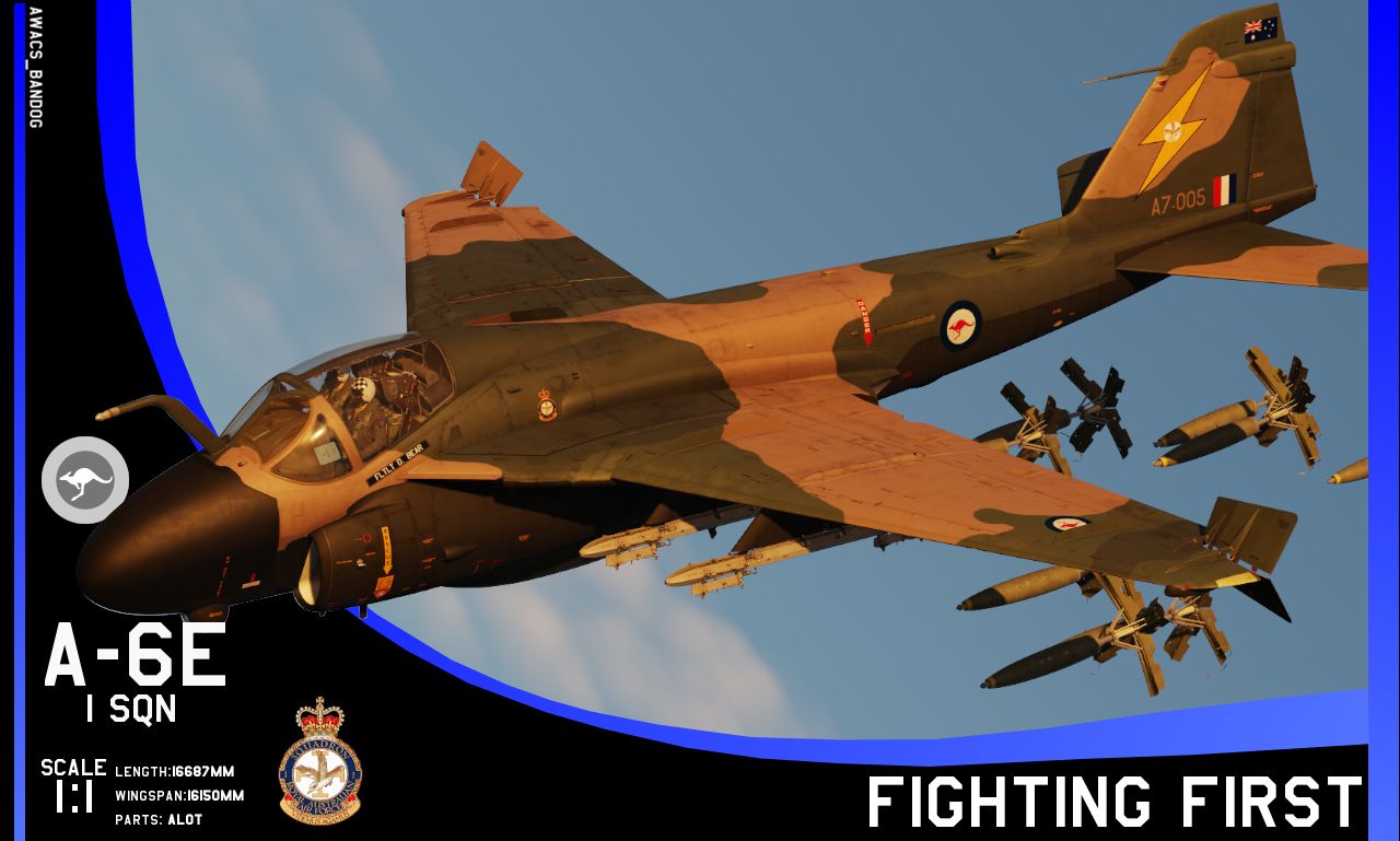 No. 1 Squadron Royal Australian Air Force A-6E (Fictional)